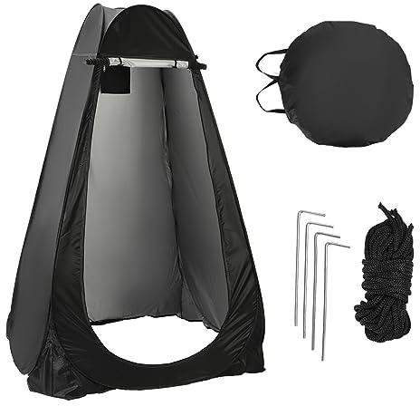 Trintion Pop-Up Toilettenzelt – Tragbares Dusch- & Umkleidezelt mit UV-Schutz – Mobiles WC Zelt für Camping, Strand & Outdoor – Inklusive Tragetasche