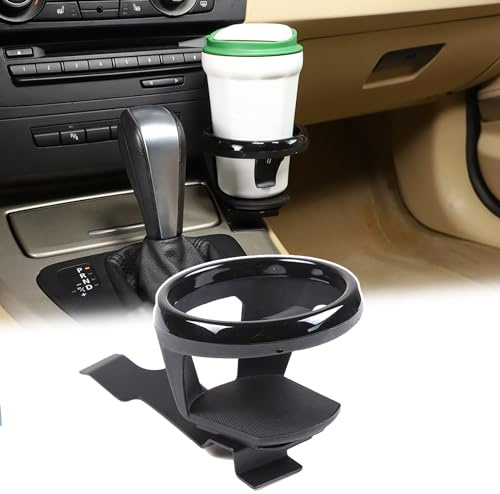 DIYUCAR Auto-Zentralkonsole Wasserbecherhalter Getränkeständer für 1 3 Serie E81 E82 E87 E88 E90 E91 E92 E93 Auto-Fahrzeugbecherhalter, Autobecherhalter für Wasser Kaffee Saft Flaschenständer