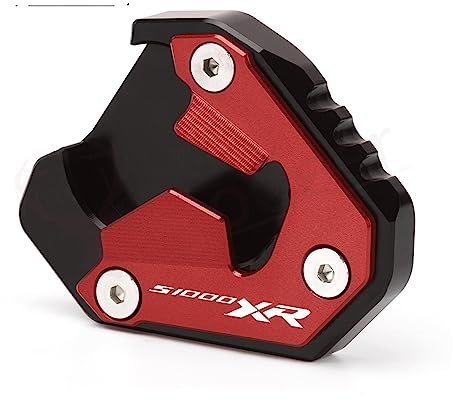 ZNCOJL Motorrad Seitenständer Unterlage Für BM&W S1000XR Für S1000 XR S 1000XR 2020 2021 2022 Für S 1000 XR Motorradständer Seitenständerfußverlängerung Kissen für seitenständer (Farbe : 3)