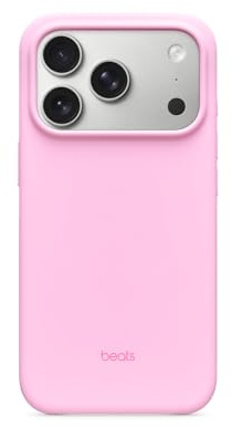 Beats iPhone 17 Pro Case with MagSafe & Camera Control, Matte Finish, Microfibre Lining – Pebble Pink