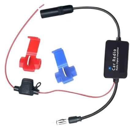 Amplificador De Señal Antena For Coche 12 V, Radio FM Y AM For Accesorios Electrónicos Fácil Amplia Compatibilidad