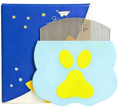 Peigne à chat | Brosse multifonction douce et sûre - Brosse pour poils de chat,pour poils longs et courts, chiots, chatons, bain, vétérinaire, spa, brossage quotidien