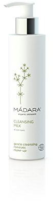 MÁDARA Organic Skincare | Leche Limpiadora - 200ml, Limpieza Suave, No Irritante, Con Complejo De Aceites Naturales, Apto Para Todo Tipo De Piel, Vegana, Certificada Ecocert, Envase Reciclable.