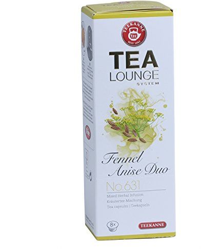 Teekanne Tealounge Kapseln - Fennel Anise Duo No. 631 Käutertee (8 Kapseln)
