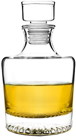 Decantador de whisky con tapón de vidrio (Retro)