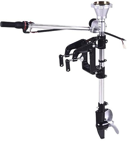 EDEDE Außenbordmotor Schlauchboot-Außenbordmotor, Fischerboot-Motorpropeller, Kajakpropeller, 2,0/2,2/3,5/4,0 PS, hängende Paddelmaschine, nur Motorständer für Angelboote und Schlauchboote