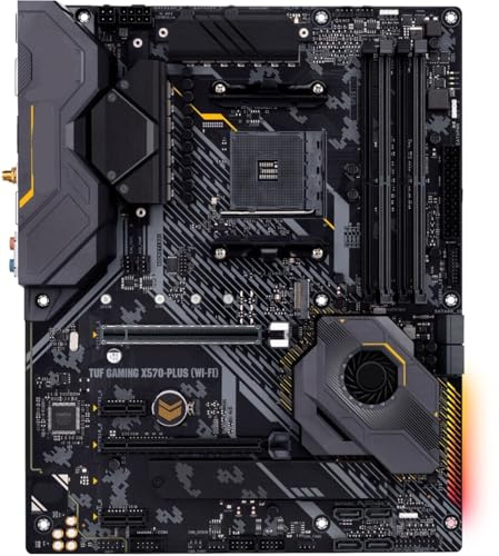 scheda madre Fit For ASUS TUF GAMING X570-PLUS (WIFI) Supporto AMD X570 5600 3 4300G 5300GE CPU Socket AM4 128G 4×DDR4 M.2 ATX