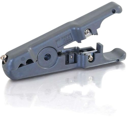 C2G/Cables to Go 04624 Round/Flat Multi-Conductor Cutter and Stripper