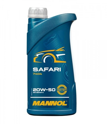 MANNOL Motorolja 20W-50 Safari API SL/CF 1 liter