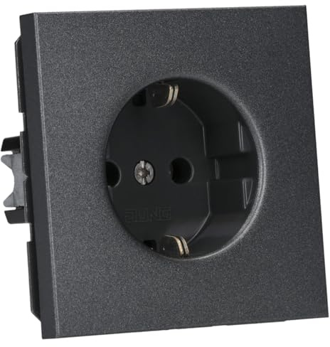 Jung AL 1520 D Schuko Steckdose 16 A 250 V Serie LS anthrazit 250 V