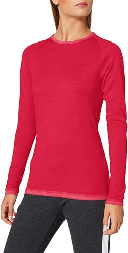 Schöffel Damen Merino Sport Shirt 1/1 Arm W, temperaturregulierendes Langarmshirt, atmungsaktives Funktionsunterwäsche-Shirt in Wollqualität