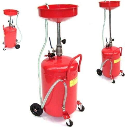 D+L Ölauffanggerät Ölablassgerät 07081 Ölauffangwagen 68 ltr Altöl Ölauffangbehälter AWZ