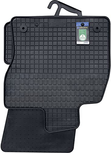 PETEX Gummimatten passend für Golf VIII Variant ab 01/2021 schwarz 4-teilig