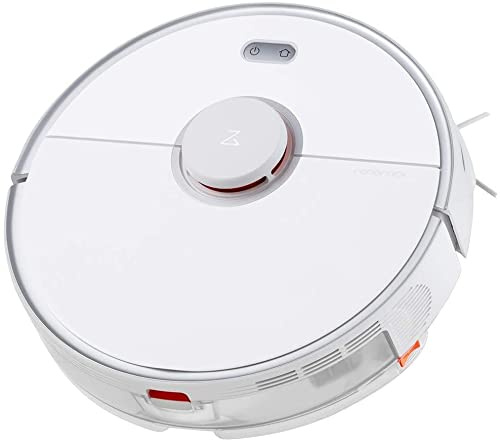 roborock S5 MAX Aspirador Automático Robot y Fregasuelos,Mopa Friega Navegación Inteligente Barre,2000 Pa Muy Potente Succión con Función WiFi, Autocargado Cepillo,Aspira con App Control