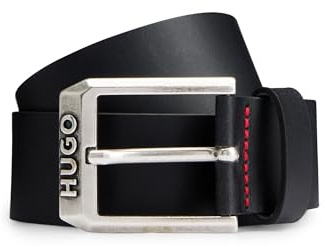 HUGO Herren Gelio-c_sz40 Gürtel, Black1, 115 EU