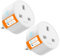GNCC Smart Plug, 2 Pack WiFi Outlet Works with Alexa, Device Sharing and Timer, Remote Voice Control, 2.4G WiFi Only, 13A, No Hub Required