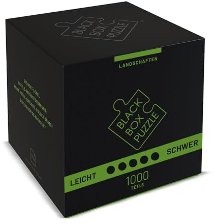 Misu Black Box Puzzle 1000 Piezas - Rompecabezas Adultos, Puzzles para Adultos, Desafío de Entretenimiento para la Mente - Paisaje - Edición 2022