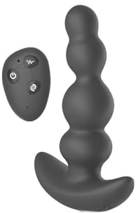 Plug anale Vibratore anale rotante a 360 gradi Masturbatore maschile Perline anali Giocattoli del sesso Per Uomini Ano G-Spot Masturbatore Butt plug vibrante