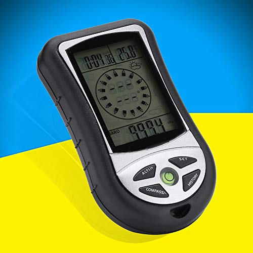 Digitaler Höhenmesser, Barometer, Kompass, Wettervorhersage für Outdoor-Wanderungen, Elektronischer Kompass, Kompassnavigation, Kompass, Kompasse