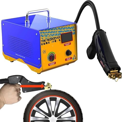 ZHLINGQ Machine De Groover De Pneus 1000W, Outils De Rainure De La Machine De Pneu, Machine Chauffée De Rainure De Pneu De Camion, Outil De Rainure De Pneu 1000W pour Sculpter Plus De Pneus Anciens