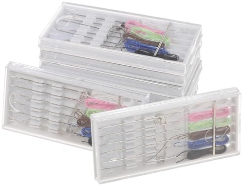 Tofficu 10packungen Einweg Nähset Für Haushalt Und Hotel Mit Nadeln Buntem Garn Knöpfen Und Stecknadeln Tragbares Multifunktionales Faden- Stick Kreuzstichzubehör Für Reparaturen Und