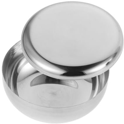 KOCKSHION Ciotola Di Riso Acciaio Inossidabile Con Coperchio Ciotola Coreana Isolata Per Zuppa Piccole Portate Per Uso Esterno Design Elegante e Antiscottatura