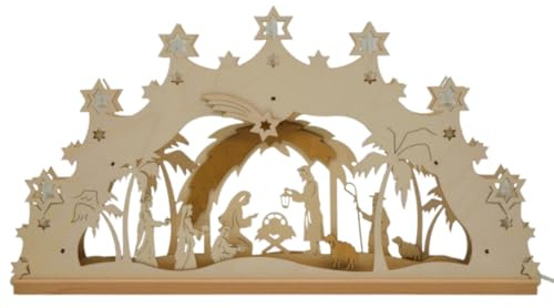 Erzwelt - Lichterbogen ELB – Motiv Christi Geburt orientalisch