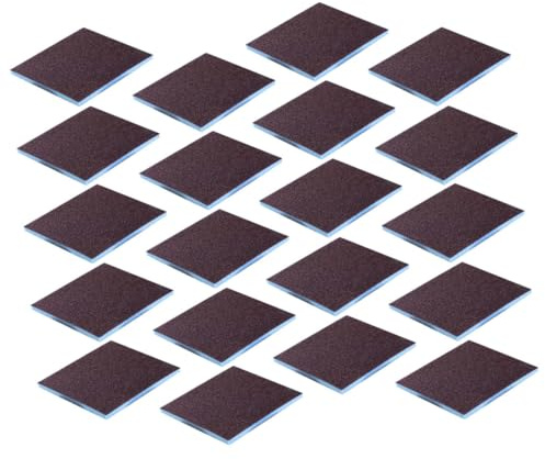 WRITWAA 20piezas Esponjas De Limpieza Emery para Cocina y Baño Esponjas Mágicas Abrasivas De Doble Cara Secado Rápido y Versátiles para Platos Azulejos y Superficies