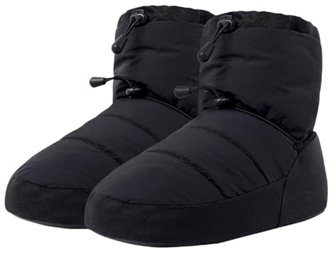 Botas de ballet para mujer, cálidas, botas de baile de invierno, zapatos de algodón, suaves, antideslizantes, cálidos, para practicar bailarina
