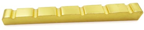 our fave Dado per chitarra in ottone scanalato per bassi a 4 corde in ottone dado per chitarra dado superiore pre-scanalato per precisione migliora il tono sostiene