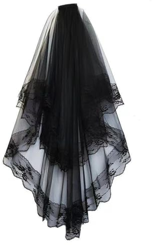 DOKRIN Velos para mujer 1 Velo de novia corto de tul, ideal para vestidos, fiestas, banquetes, Navidad, despedidas de soltero/a, etc.