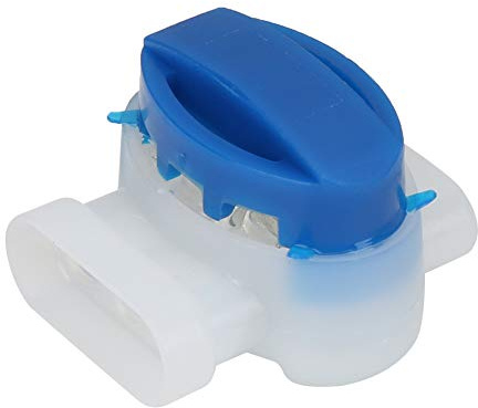 Haofy Terminali per Cavi Durevoli a 3 Fori Sigillati Blu Impermeabili 314 Forniture Elettriche per Connessione a Ponte di Tipo T