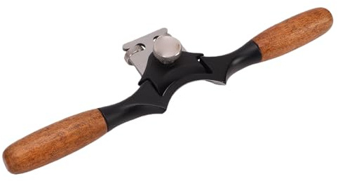 ASHATA Outil à Main Réglable pour le Travail du Bois avec Poignée en Palissandre, Idéal pour Façonner les Courbes et Sculpter la Cuillère, Léger et Ergonomique