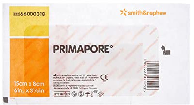 Smith & Nephew Primapore, blanco, 15 x 8 cm (caja de 20)