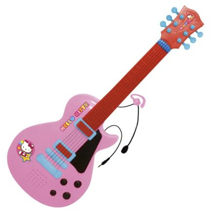 Reig 1505 Hello Kitty - Chitarra Elettronica con Microfono