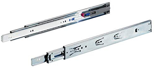 Kugelauszug KA 4532 Push to open, Seitenmontage, Abmessungen (H x B) 46 x 12,7 mm, 400_Artikel _ 9114283