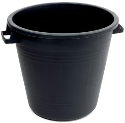 Bigoncia mastello in plastica 2 manici litri 50 diametro cm 48 altezza cm 45 (039162)