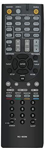 RC-803M Remote Control Replaced - VINABTY New replacement Remote Control rc-803m for ONKYO AV Receiver TX-NR609 HT-S7409 HT-S8409 Universal Remote No Setup Required