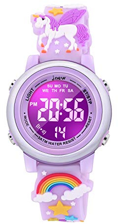 VAPCUFF Toys for Girls Age 3-12, Kids Watches for Girls Fun Toys for 6 7 8 9 10 11 12 Year Old Girls Popular Gifts for 6 7 8 9 10 11 12 Year Old Girls - Unicorn Purple