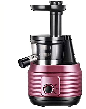 SMSOM Exprimidor, Extractor de exprimidor de masticación Lento con función inversa, máquina de expresión de Prensa en frío con Motor silencioso, exprimiendo el hogar de jugos de Alto Rendimiento