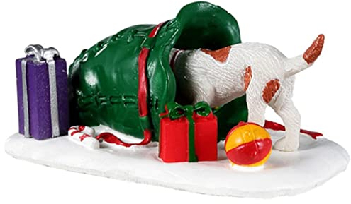 Lemax - Village de Noël - Accessoire : Où est Mon Cadeau ?