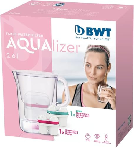 BWT AQUAlizer Wasserfilter mit 1 Magnesiumfilter und 1 Zinkfilter