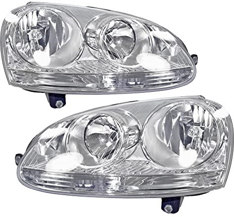 ATEC Germany 2x phares avant Phares principaux gauche + droite Compatible avec VW GOLF 5 (1K1), GOLF 5 Variant (1K5), JETTA 3 (1K2)