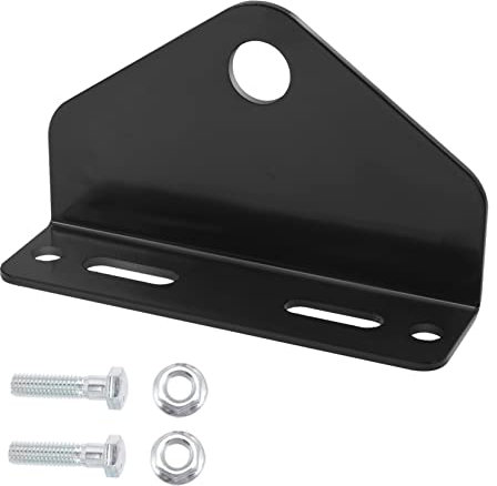 CIYODO Remorque Robuste Acier pour Tondeuse pour Remorque avec Accessoires Inclus Plaque Pliée