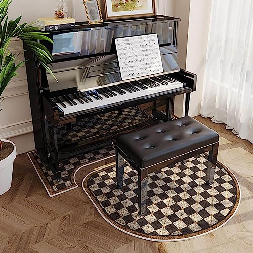 GYYFQH Klavierteppich Schallschutz,schalldämmung Boden Klavier,klavierteppich,schalldämmung Boden Teppich,Anti Vibration Matte,schallschutzmatten,70×160cm(klavierständer 110×110cm（klavierhocker）,C