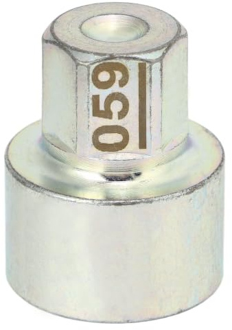 Headerbs Douille D'écrou Antivol, clé de Verrouillage de Roue, Remplacement D'écrou de Roue pour Série 1 3 5 6 7 X1 X2 X3 X4 X5 X6 Z4 (059)