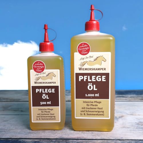 Wiemerskamper Pflegeöl 500 ml - Haut- & Fellpflege mit ätherischen Ölen