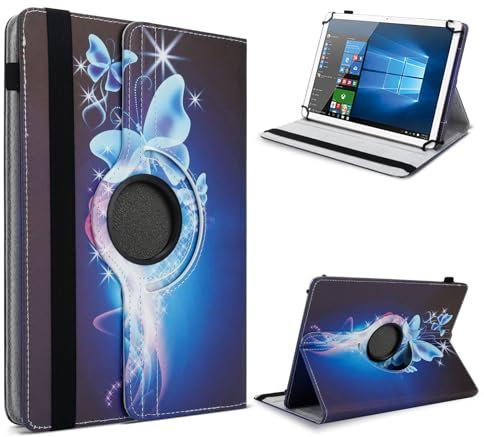 UC-Express Tablet Hülle - kompatibel mit Telekom T Tablet 10,4 Zoll Geräten - 360 Grad Schutzhülle für Tablets - Tablet Tasche - ultradünne Tablet Case, Farbe:Motiv 25