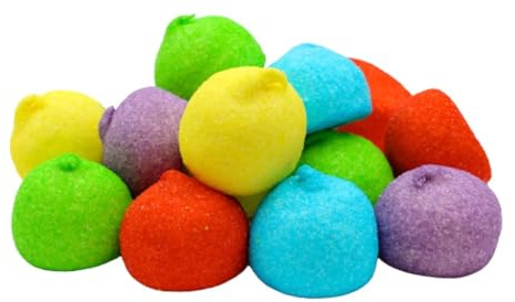 Marshmallow palla golf vari colori Senza Glutine 900 g per Compleanni, Battesimi, Nascite ed Eventi ideali per siedini, confettate caramelle gommose