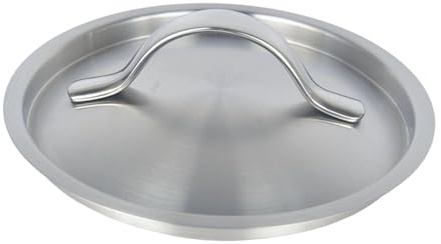 Stainless Steel Pan Lid with Easy Grip Handle, Universal Pot Cover for Frying Pan Saucepan Skillet, 16cm 18cm 20cm 24cm 28cm- 18cm